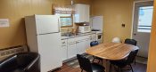 The kitchen in Cabin #9.