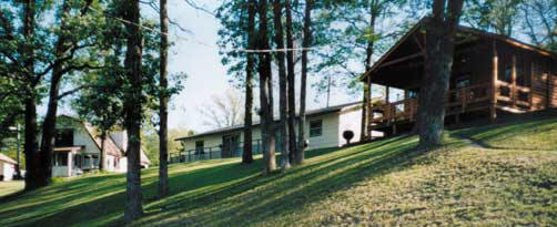 Cabins 7, 8, 9, & 10 from right to left